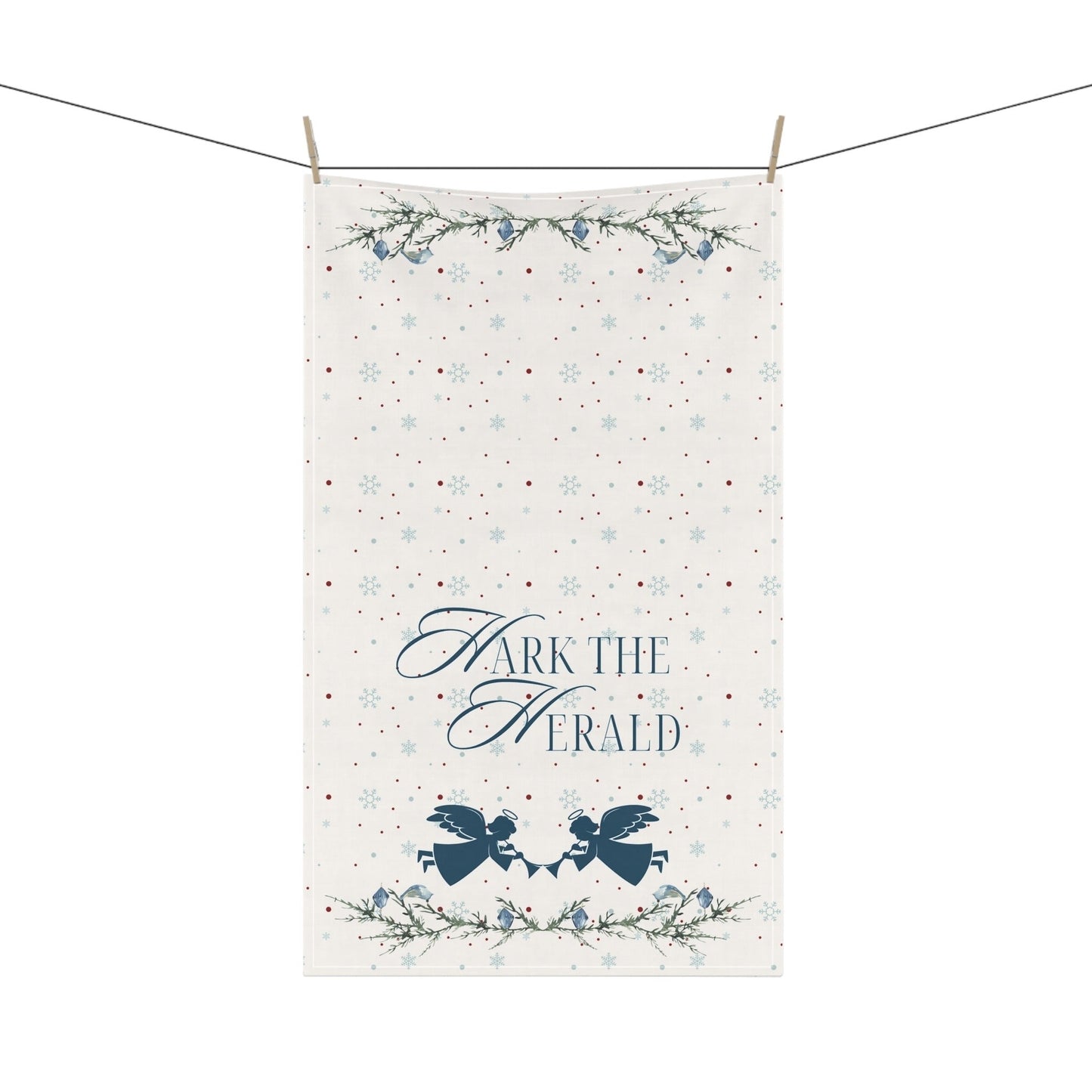 Hark the Herald Tea Towels (cotton, poly) - ZumBuys