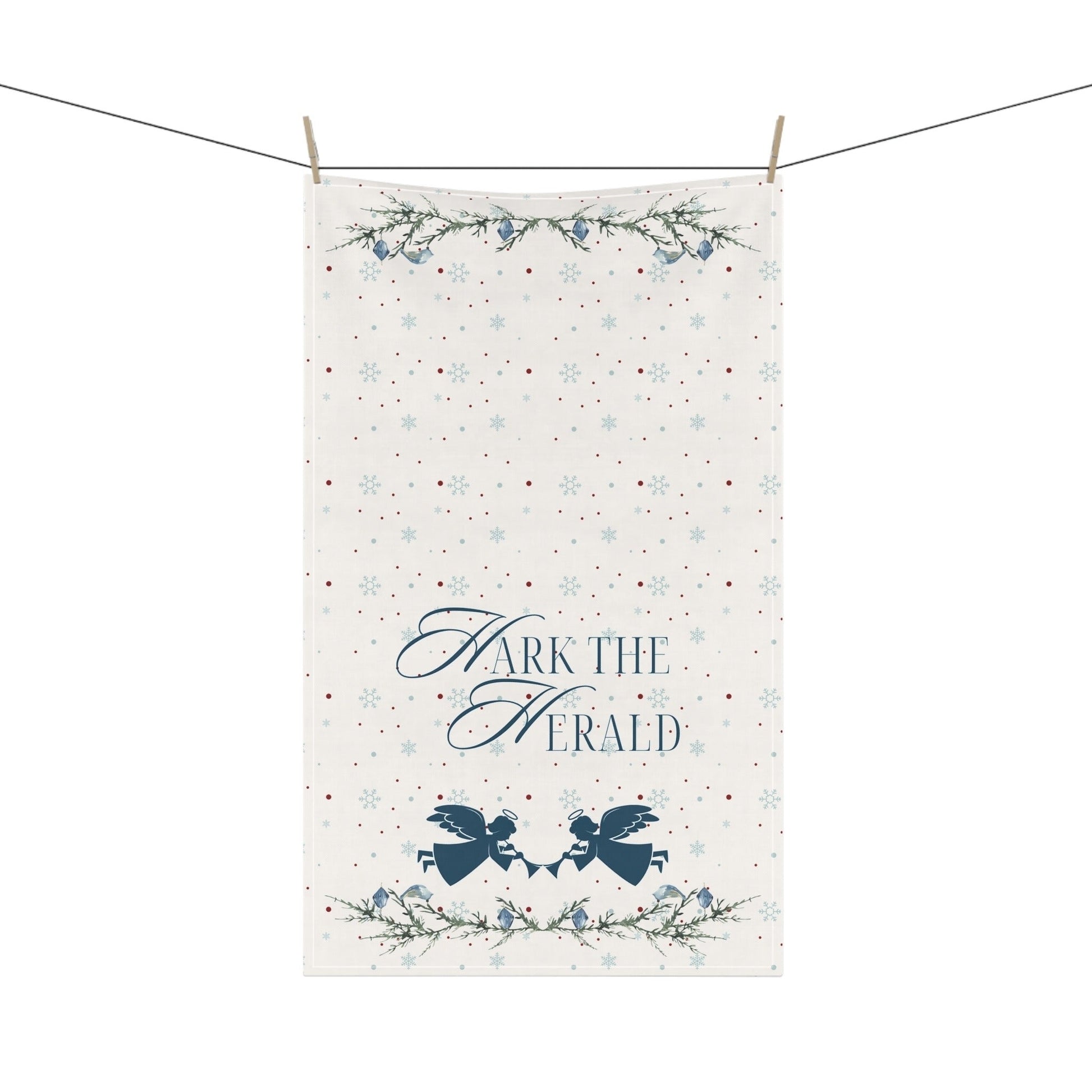 Hark the Herald Tea Towels (cotton, poly) - ZumBuys