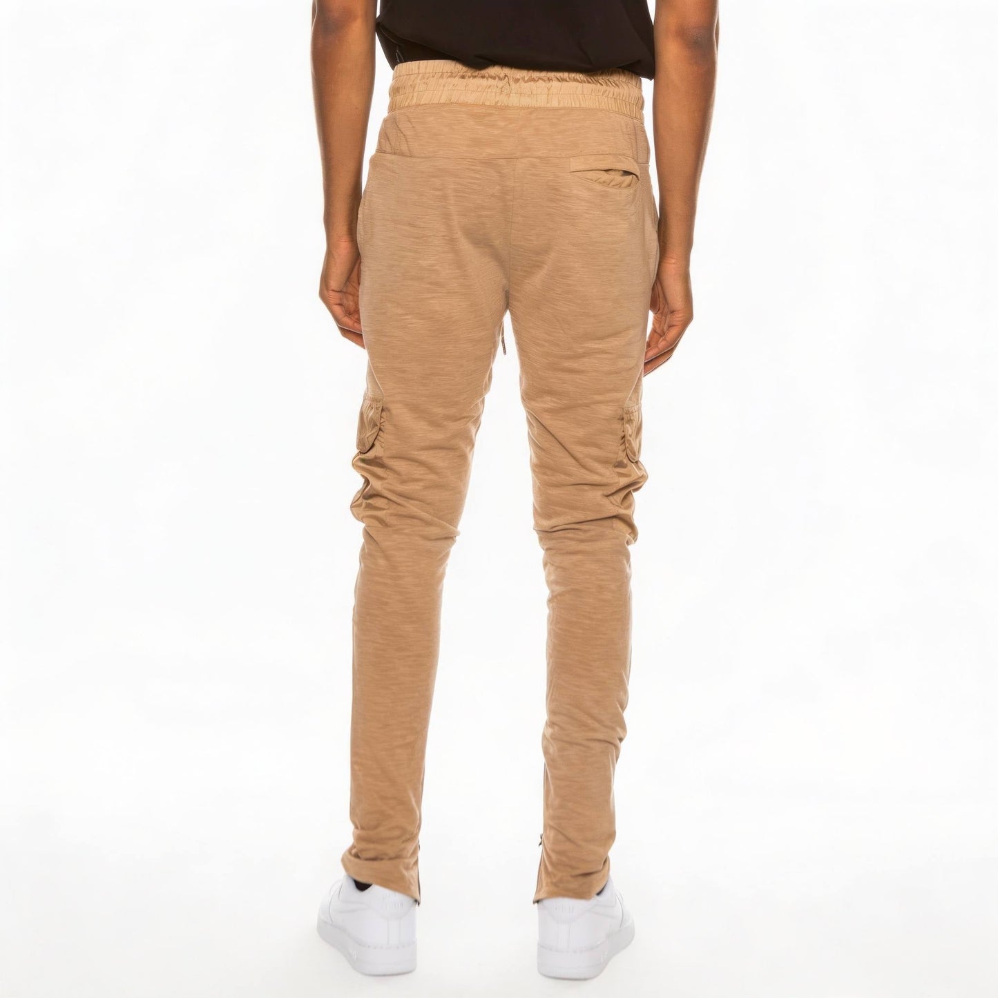 Heathered Cotton Blend Joggers - ZumBuys