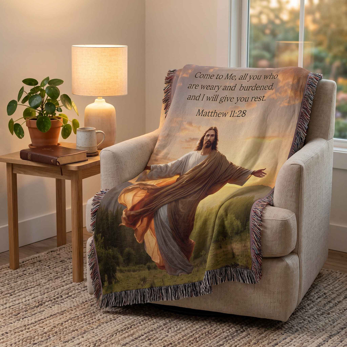 Heavenly Embrace Woven Blanket - ZumBuys
