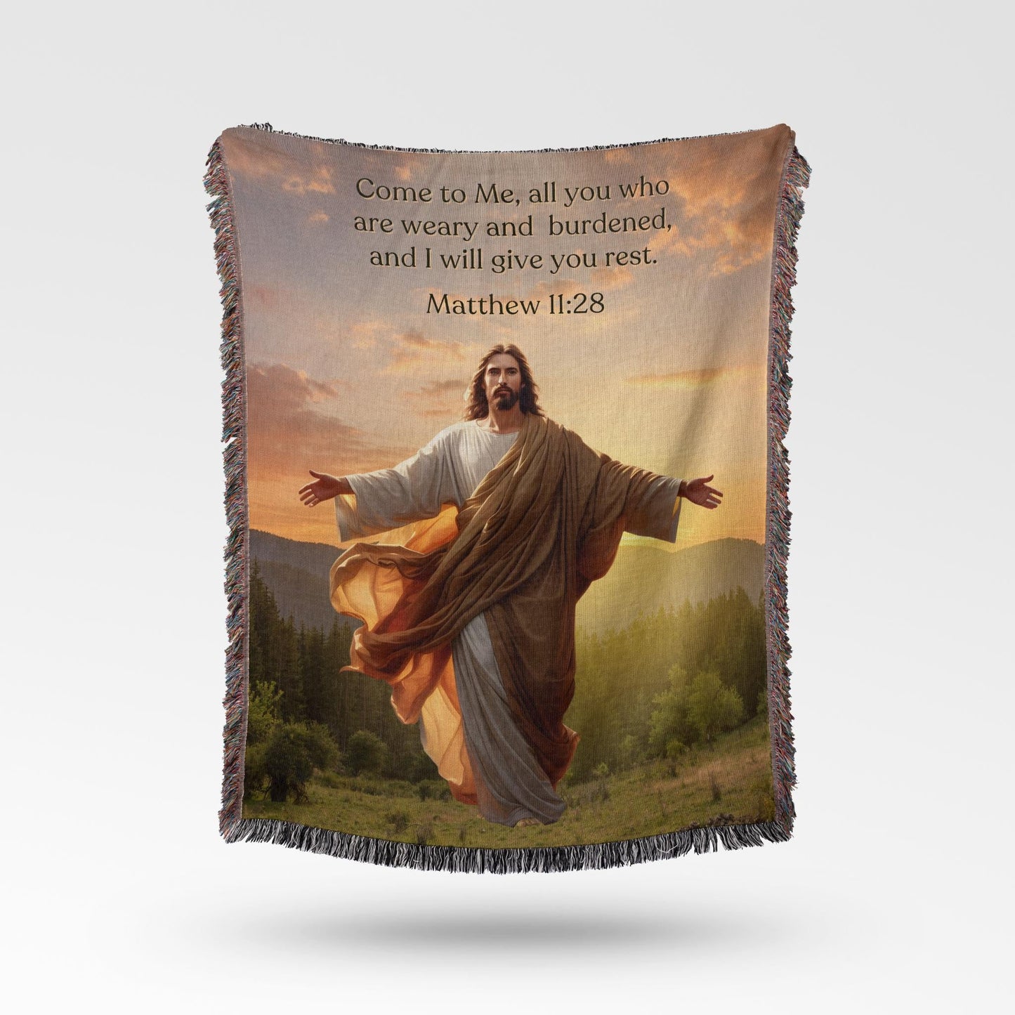 Heavenly Embrace Woven Blanket - ZumBuys
