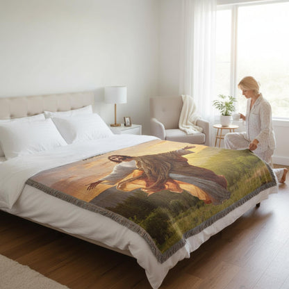 Heavenly Embrace Woven Blanket - ZumBuys