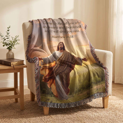 Heavenly Embrace Woven Blanket - ZumBuys