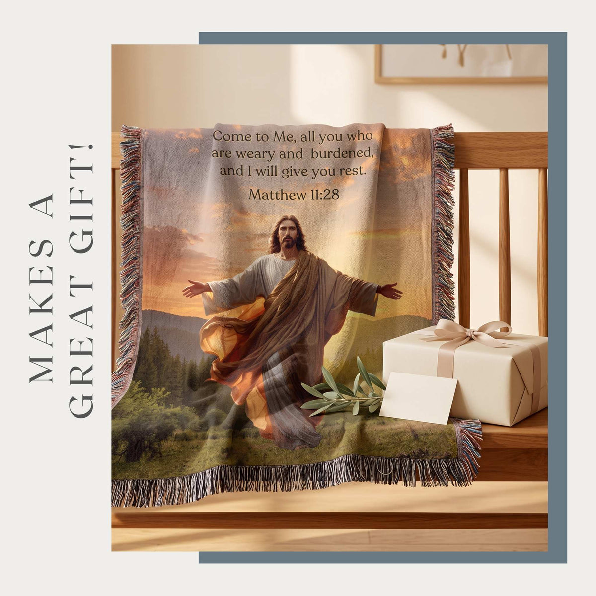 Heavenly Embrace Woven Blanket - ZumBuys