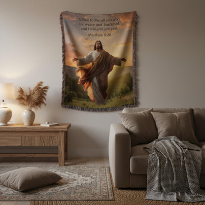 Heavenly Embrace Woven Blanket - ZumBuys