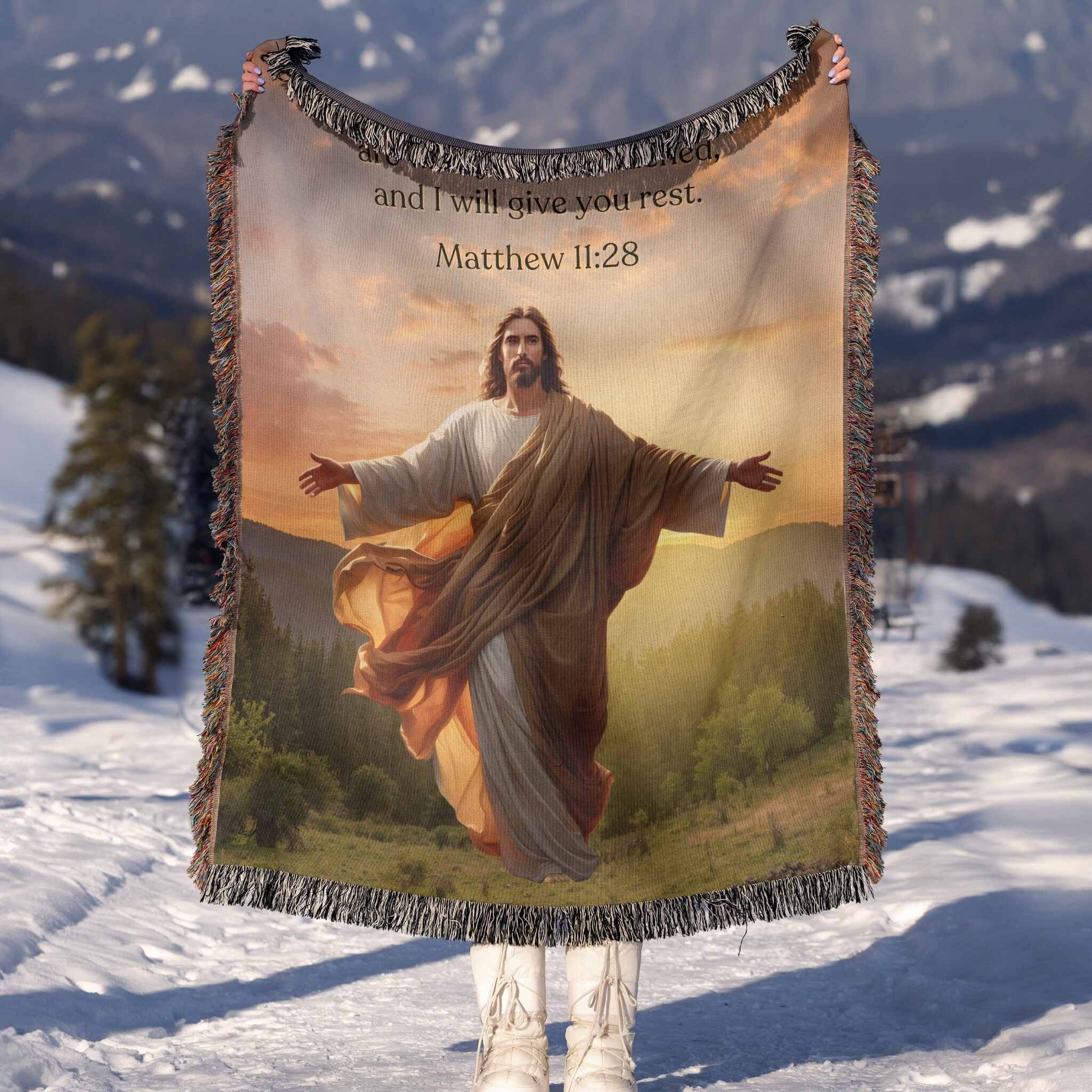 Heavenly Embrace Woven Blankets - ZumBuys