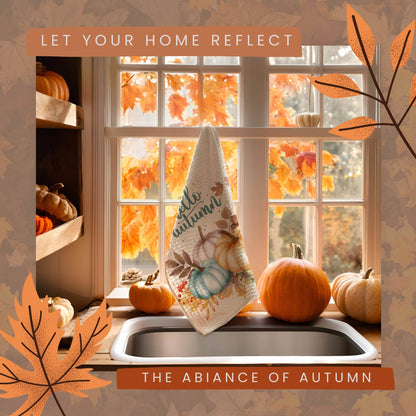 Hello Autumn Dish Towels - ZumBuys