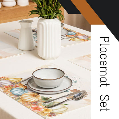 Hello Autumn Placemat, 2 pc - ZumBuys