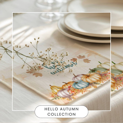 Hello Autumn Placemat, 2 pc - ZumBuys