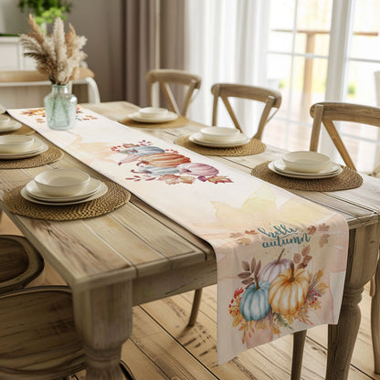 Hello Autumn Table Runner (Cotton, Poly) - ZumBuys