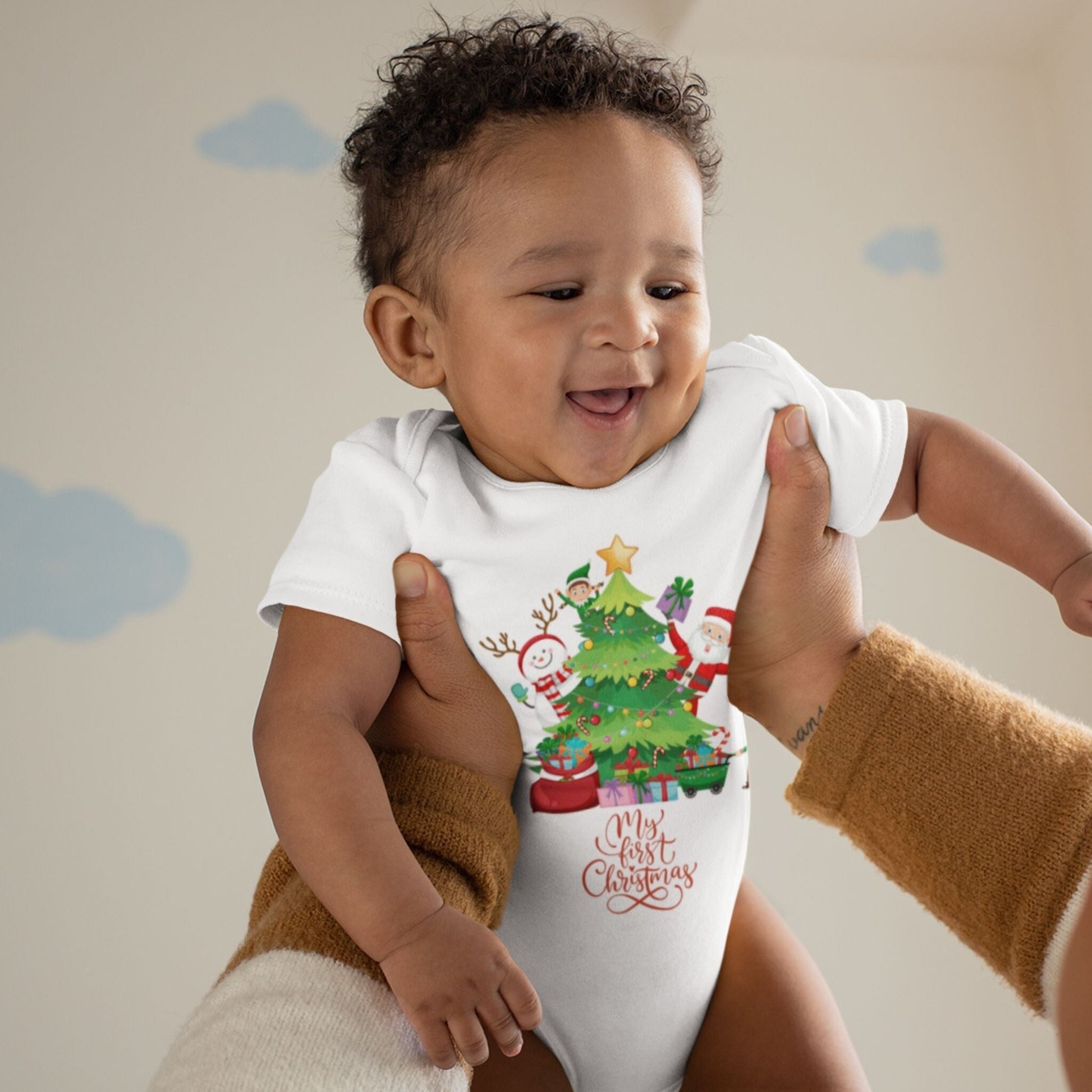 Holiday Baby Infant Baby Rib Bodysuit - ZumBuys