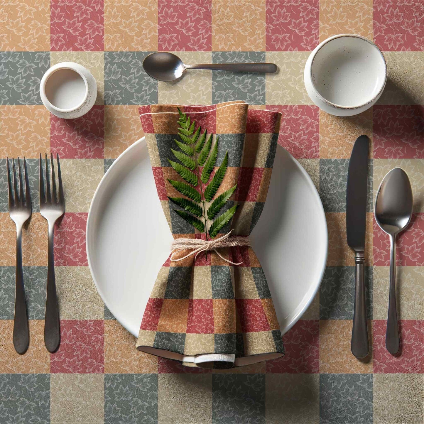 Holiday Leaves Cloth Napkins (4PK) - ZumBuys