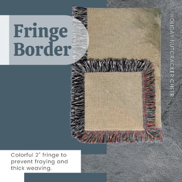 Holiday Nutcracker Cheer Woven Blankets - ZumBuys