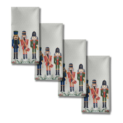 Holiday Nutcracker Cloth Napkins (4PK) - ZumBuys