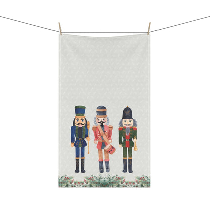 Holiday Nutcracker Tea Towel (cotton, poly) - ZumBuys