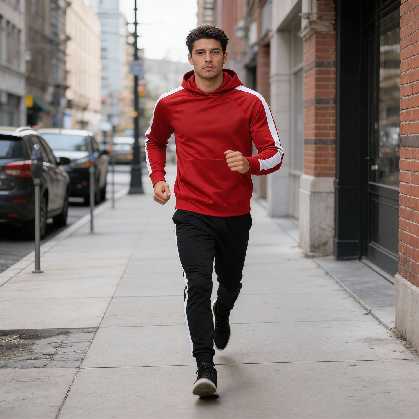 Holiday Track Hooded Top - ZumBuys