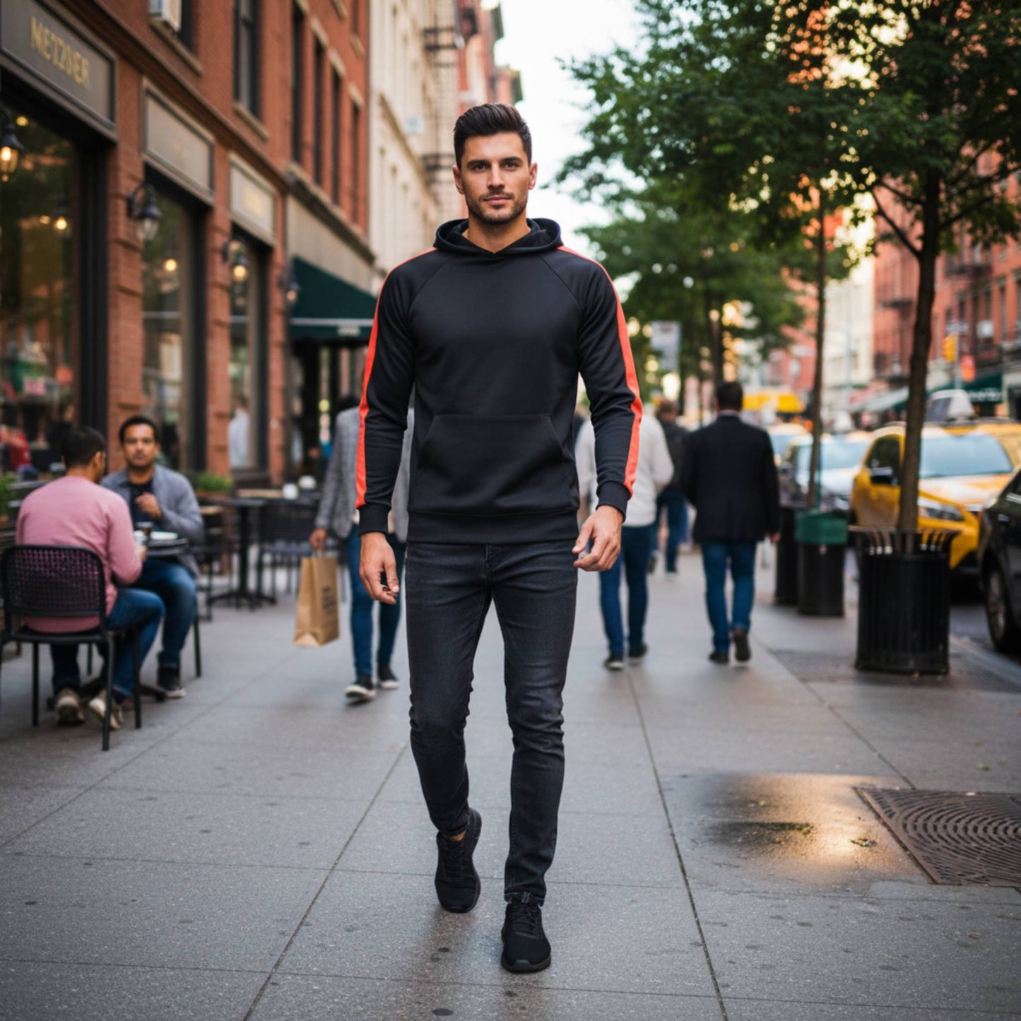 Holiday Track Hooded Top - ZumBuys