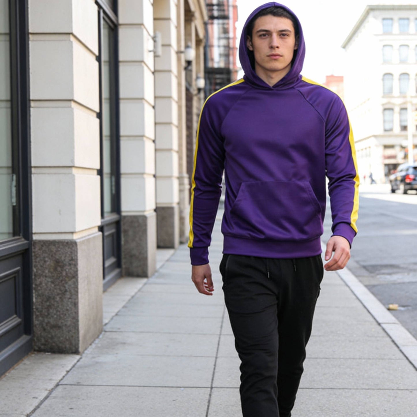 Holiday Track Hooded Top - ZumBuys