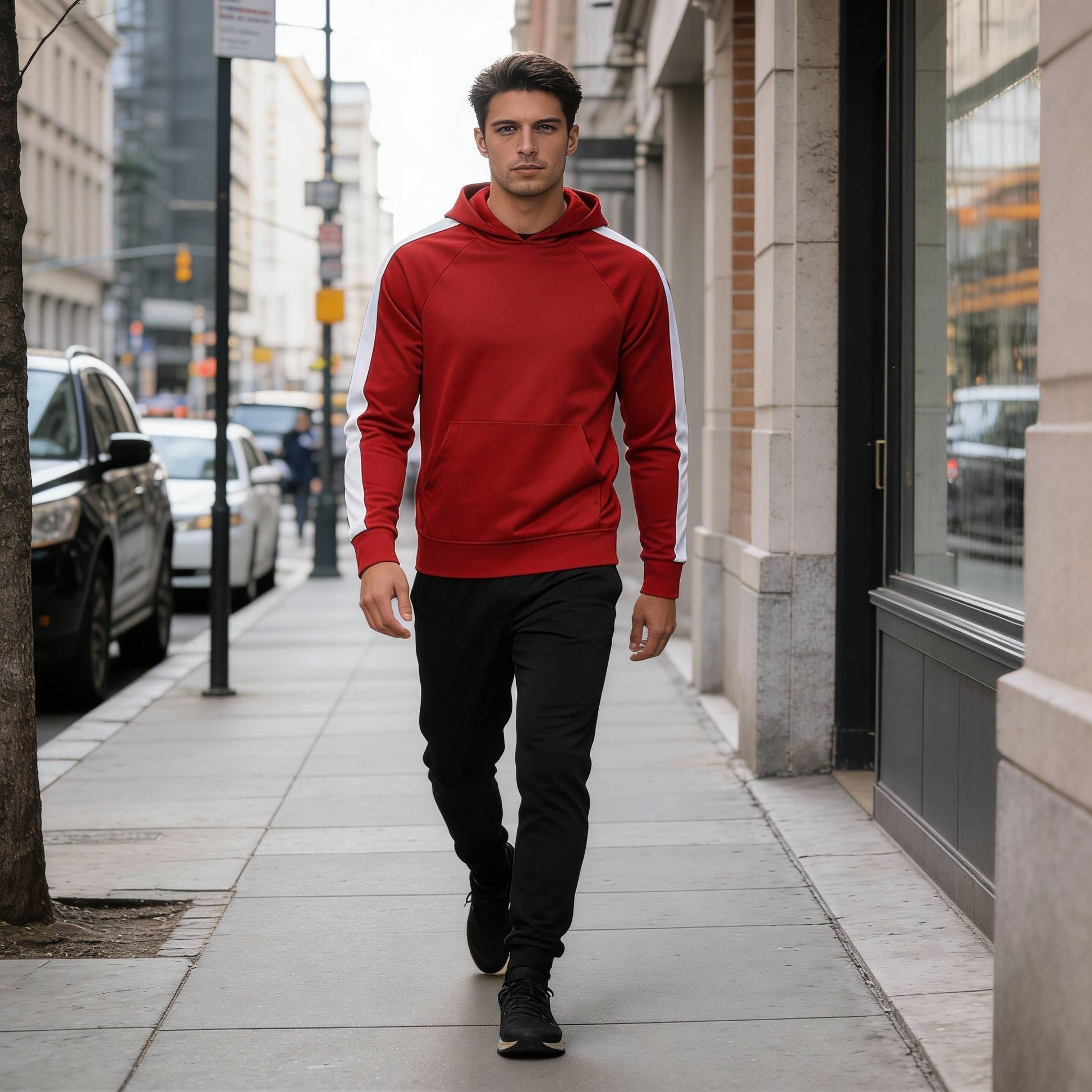 Holiday Track Hooded Top - ZumBuys