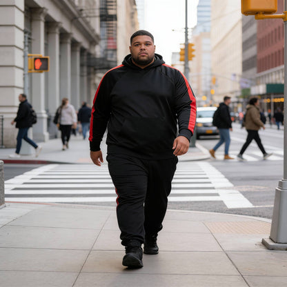 Holiday Track Hooded Top - ZumBuys