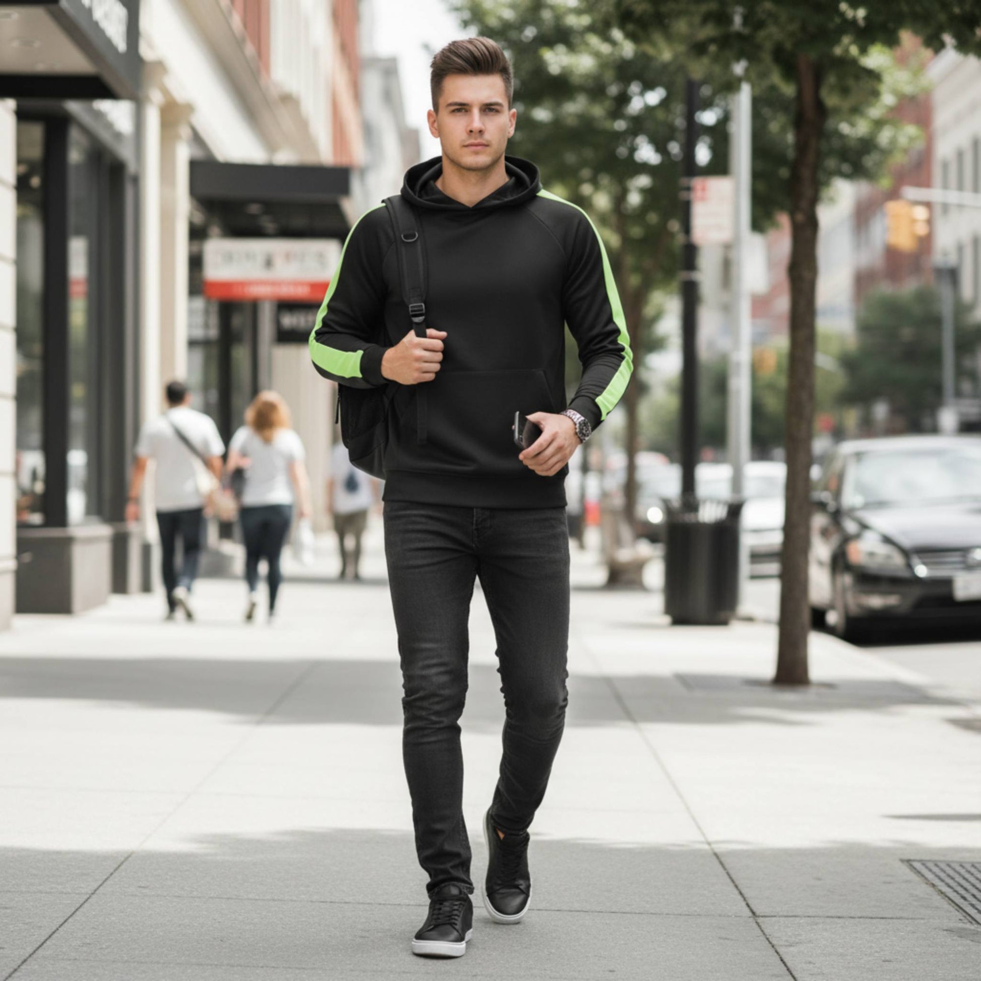 Holiday Track Hooded Top - ZumBuys