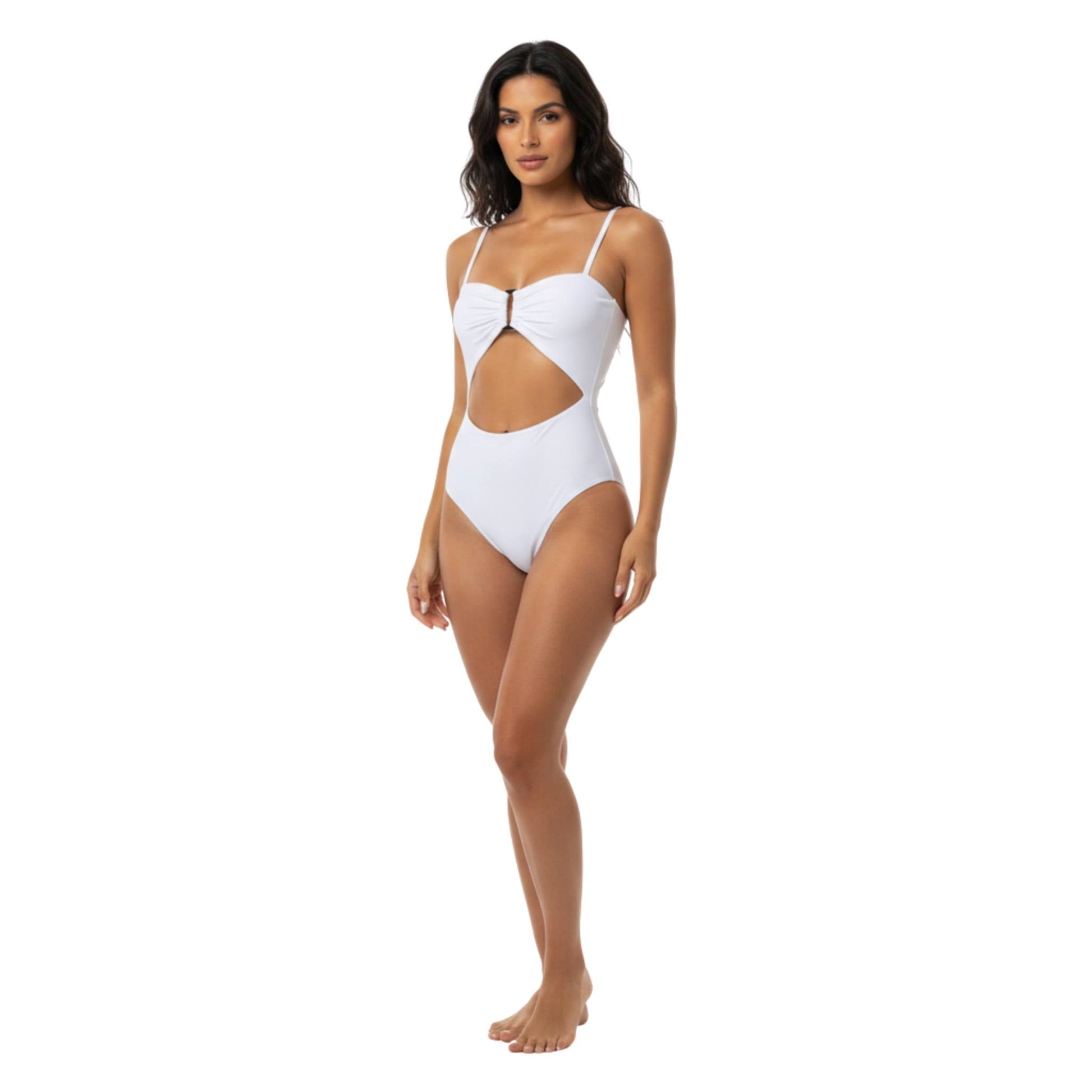 Hollow Cut Out One Piece - ZumBuys