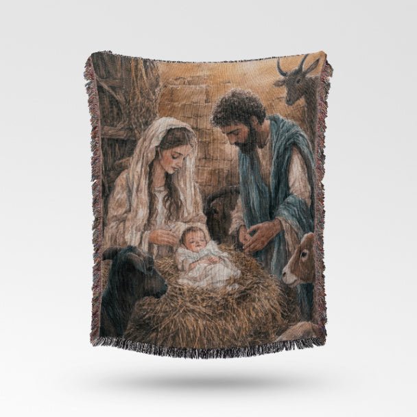 Holy Arrival Woven Blankets - ZumBuys