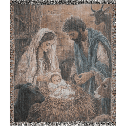 Holy Arrival Woven Blankets - ZumBuys