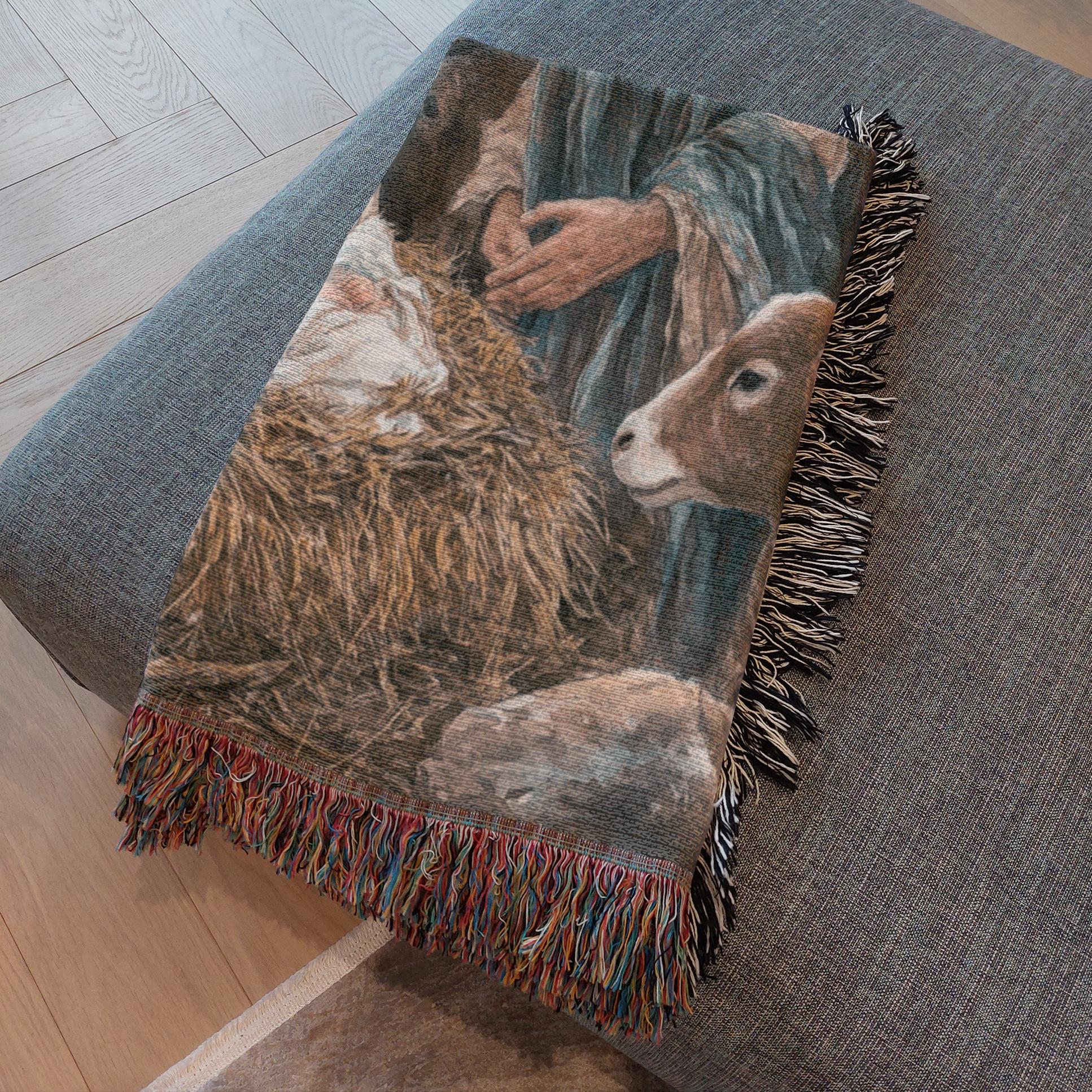 Holy Arrival Woven Blankets - ZumBuys