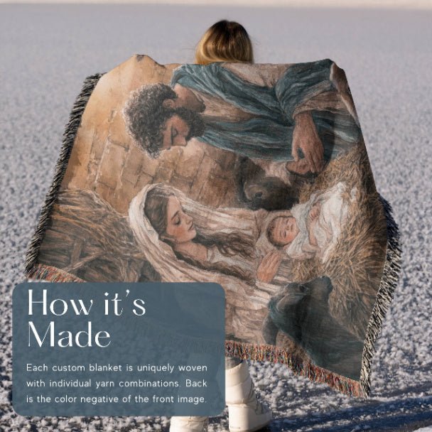 Holy Arrival Woven Blankets - ZumBuys