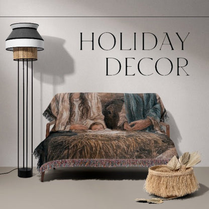 Holy Arrival Woven Blankets - ZumBuys