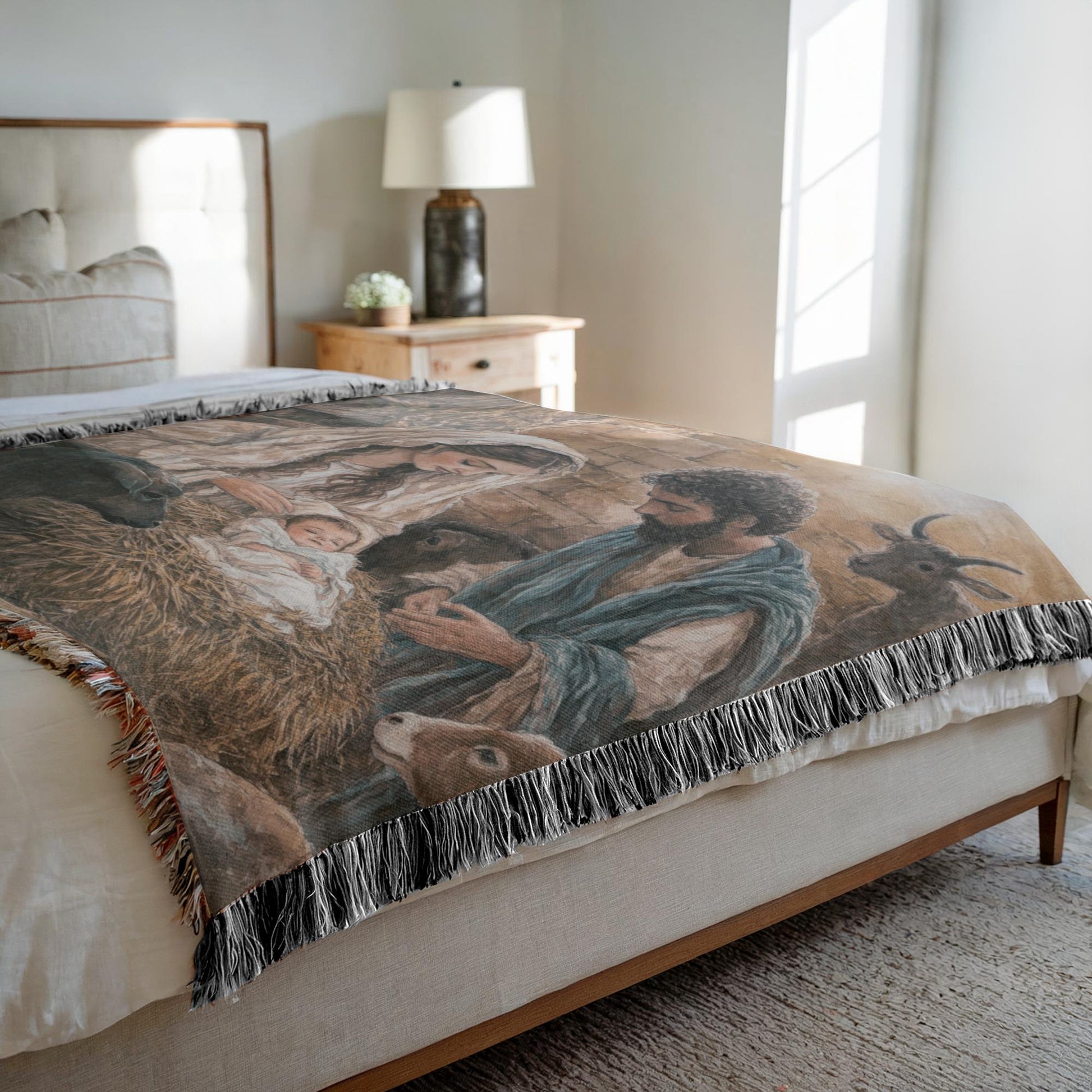 Holy Arrival Woven Blankets - ZumBuys