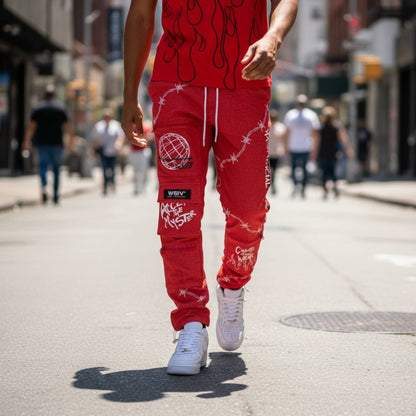 Hype Official Print Track Pant - ZumBuys