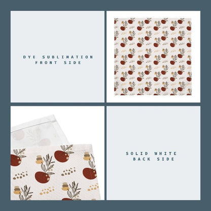 Infinite Red Boho Cloth Napkin Set of 4 - ZumBuys