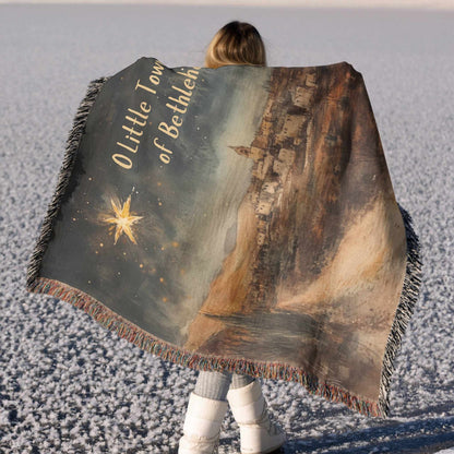 Journey to Bethlehem Woven Blanket - ZumBuys