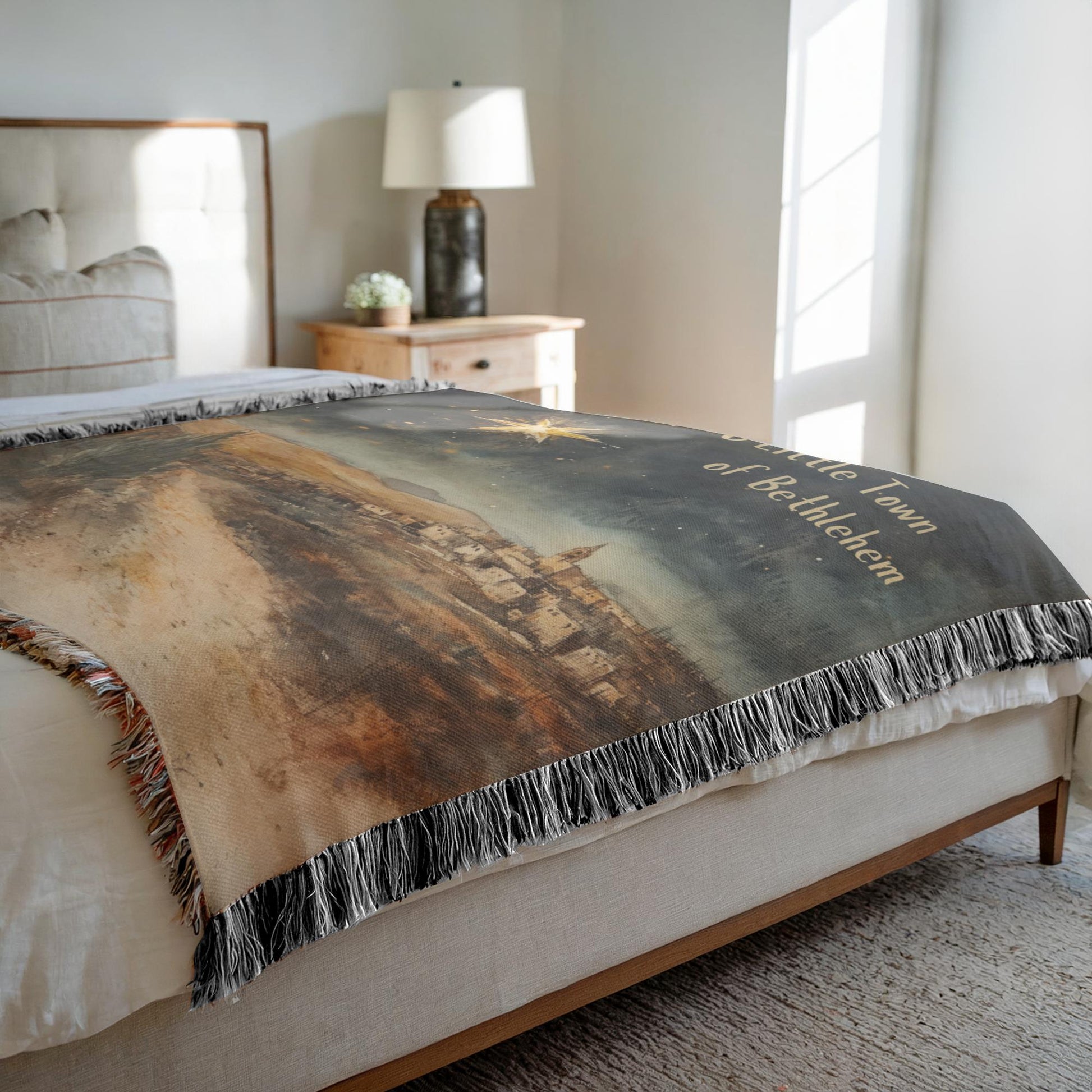 Journey to Bethlehem Woven Blankets - ZumBuys