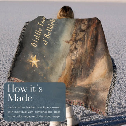 Journey to Bethlehem Woven Blankets - ZumBuys