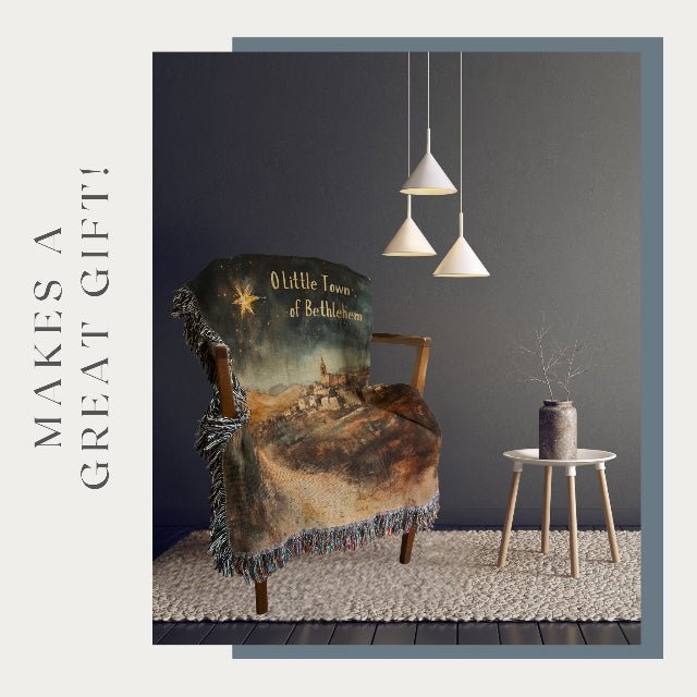 Journey to Bethlehem Woven Blankets - ZumBuys