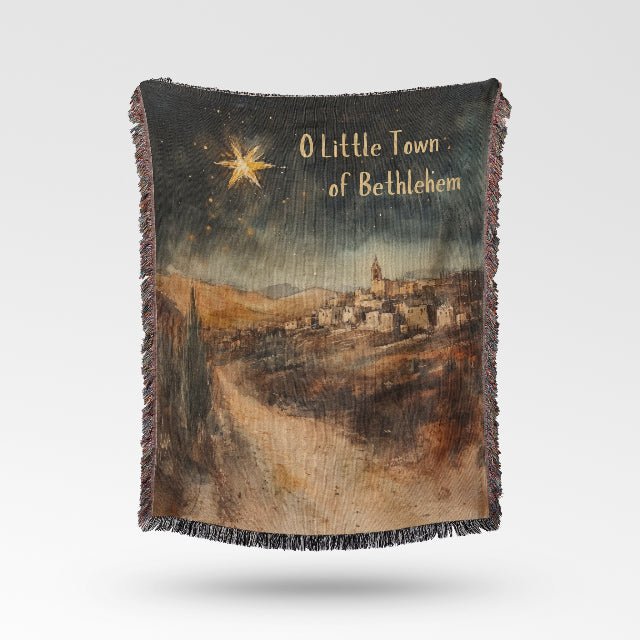 Journey to Bethlehem Woven Blankets - ZumBuys