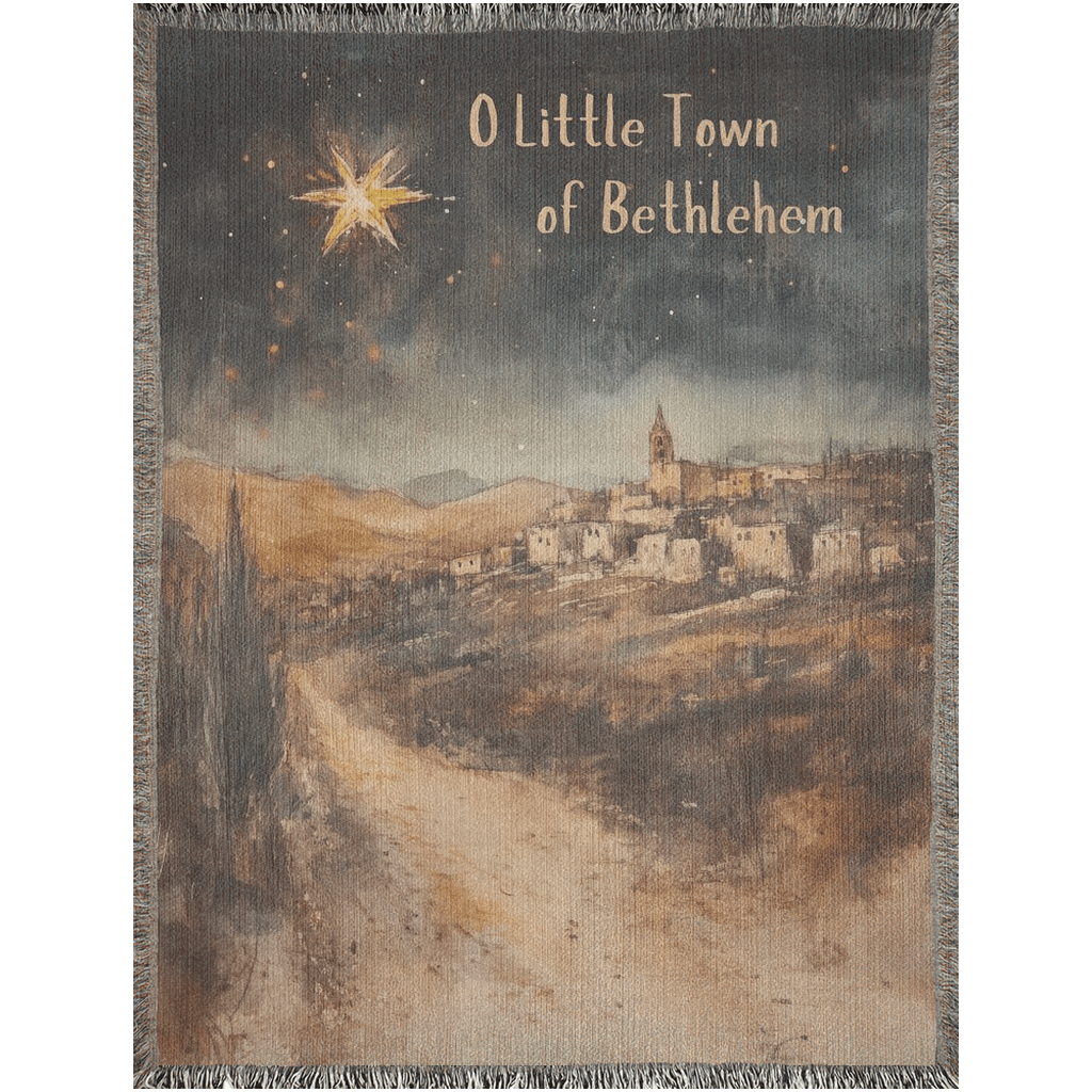 Journey to Bethlehem Woven Blankets - ZumBuys