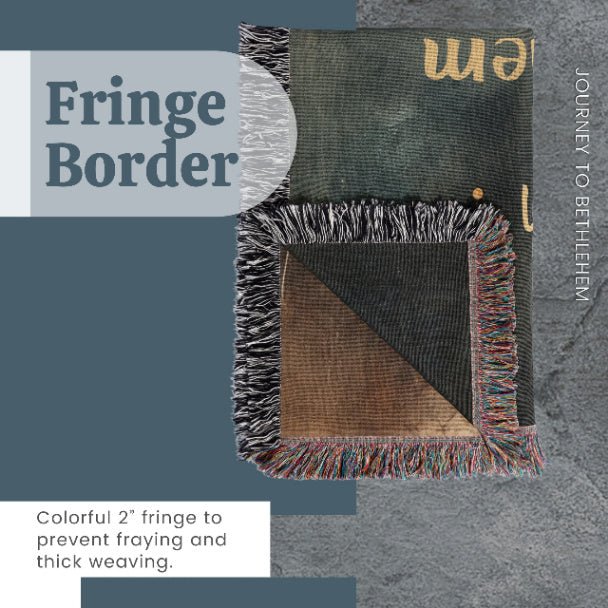 Journey to Bethlehem Woven Blankets - ZumBuys