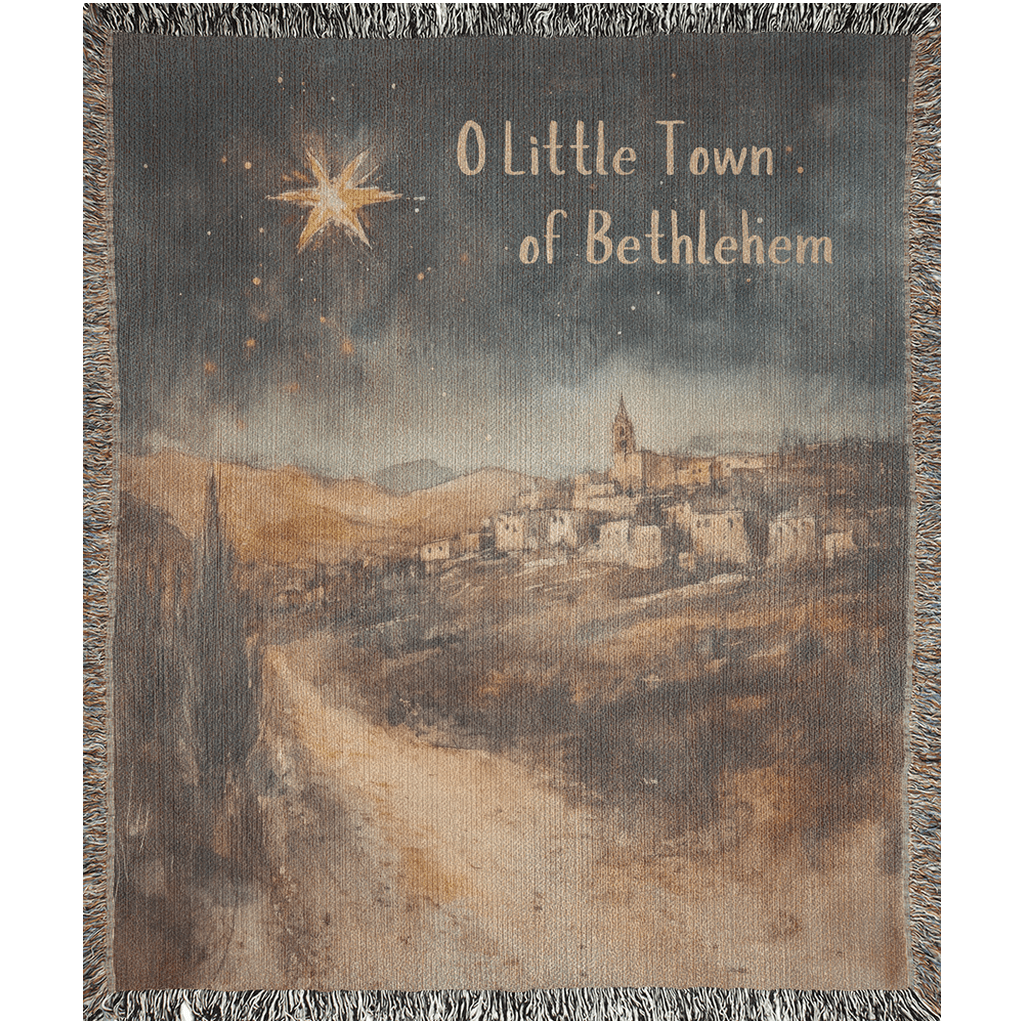 Journey to Bethlehem Woven Blankets - ZumBuys