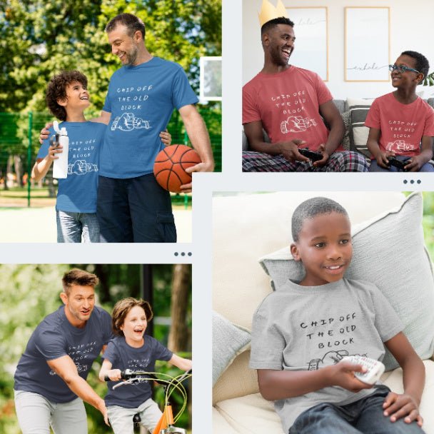 Just Like Dad Kids Heavy Cotton™ Tee - ZumBuys
