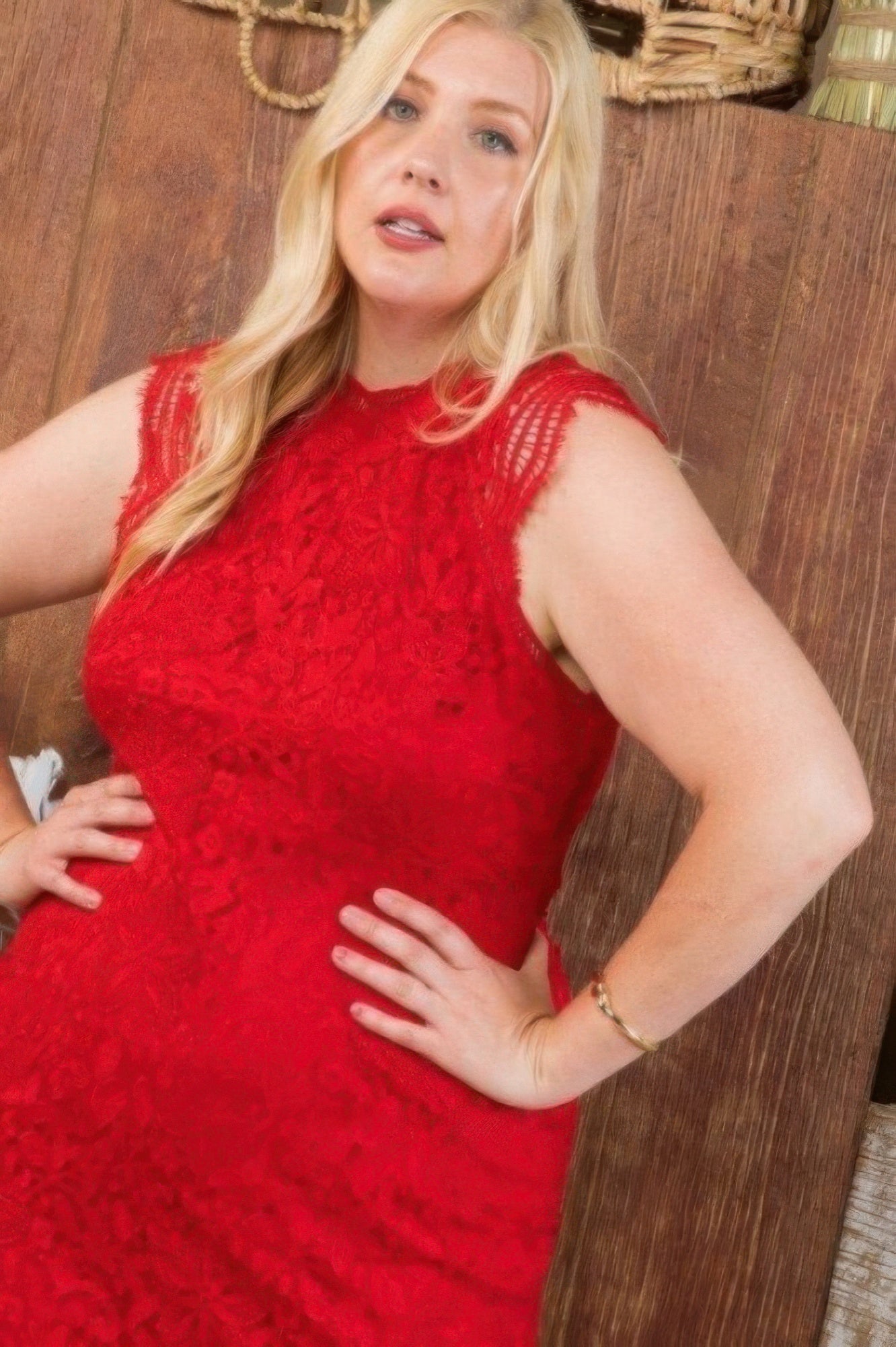 Lace Crochet Mini Raglan Dress With Zipper Back - ZumBuys