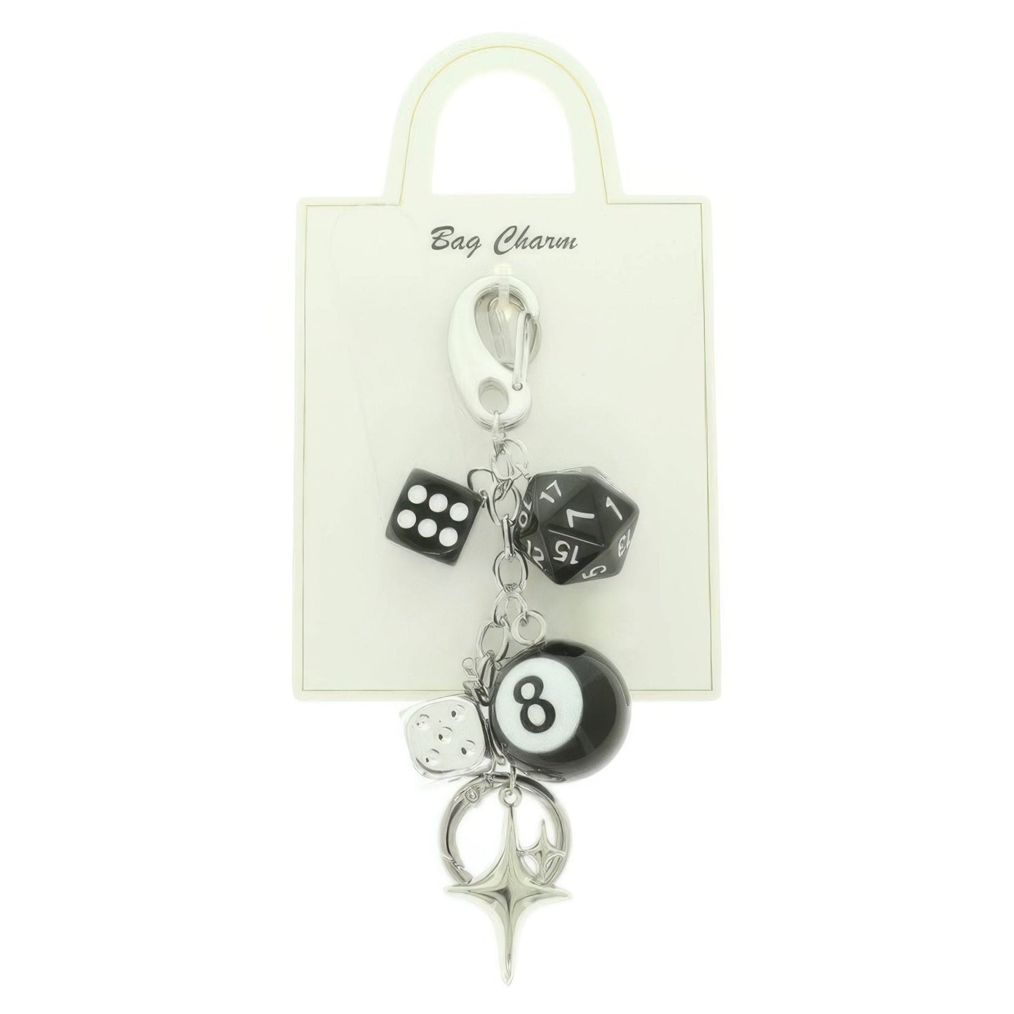 Las Vegas Theme Bag Charm Keychain - ZumBuys