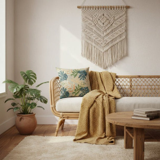 Leafy Relics Square Pillow Cover - ZumBuys