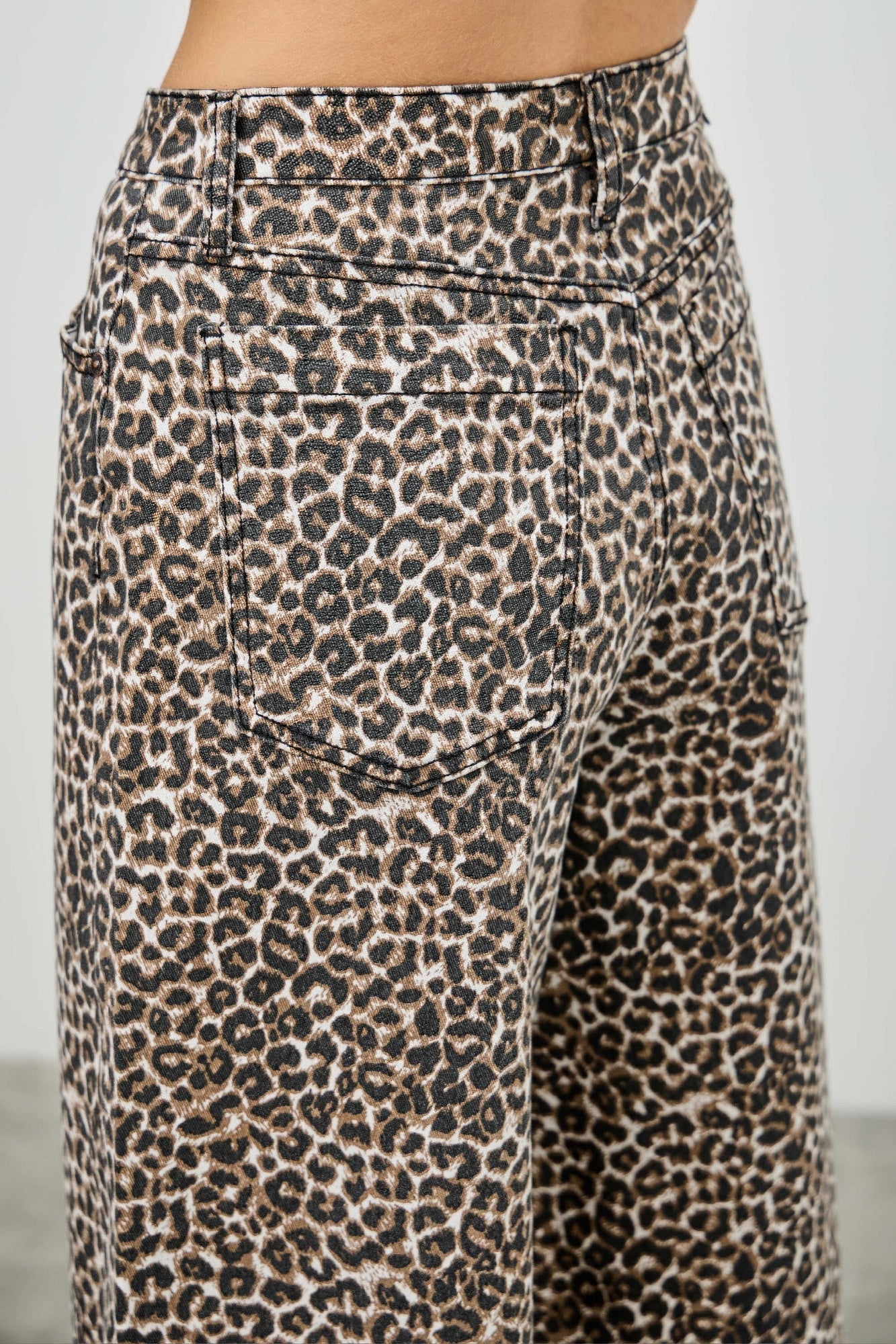 Leopard Super High Rise Wide Leg With Stretch - ZumBuys