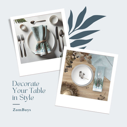 Let it Snowmen Cloth Napkin Set of 4 - ZumBuys