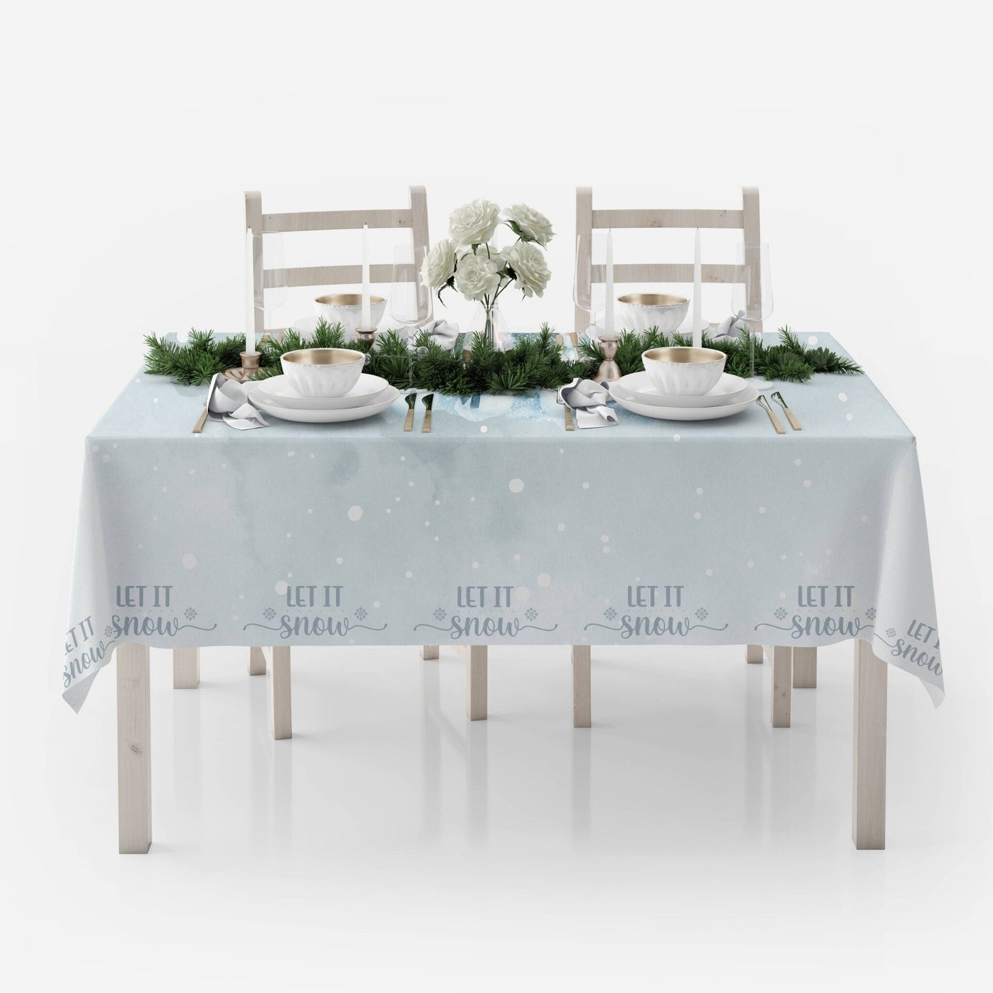 Let it Snowmen Tablecloth - ZumBuys