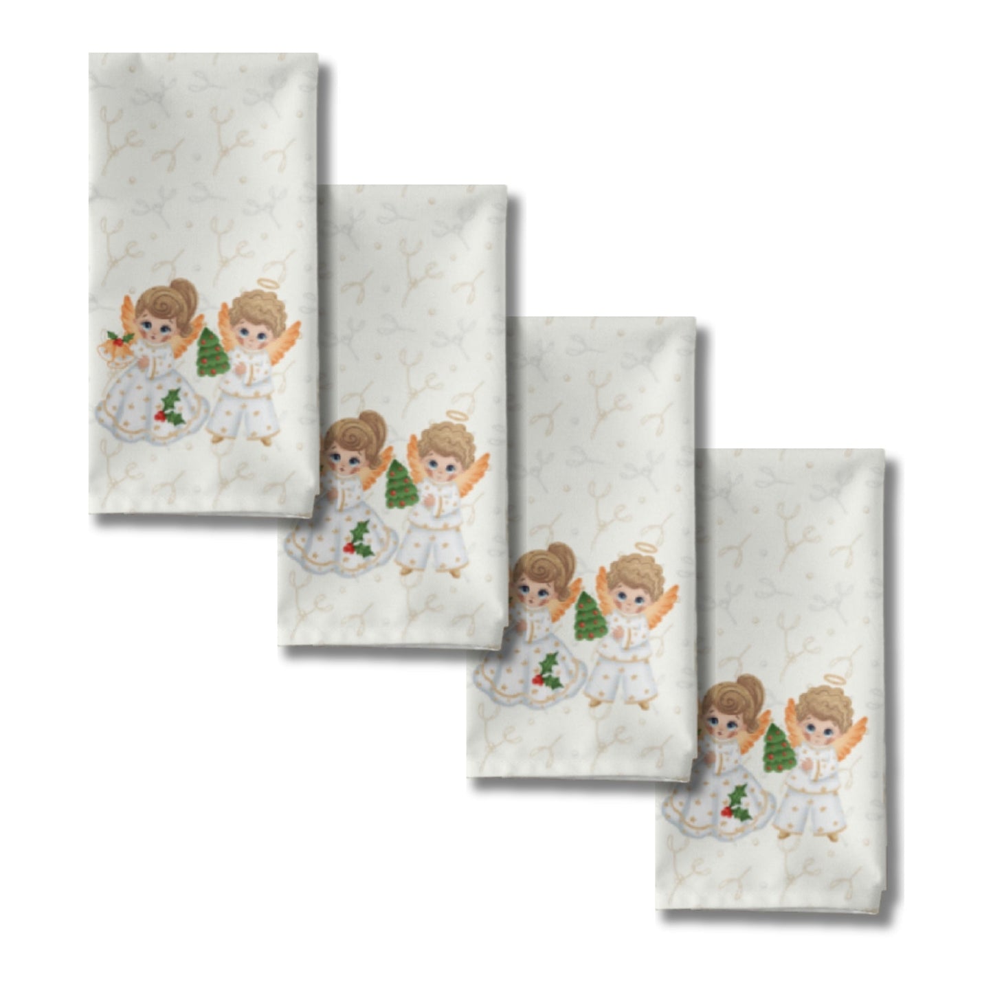 Little Angels Cloth Napkins (4PK) - ZumBuys